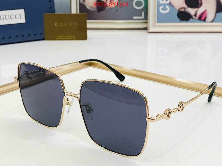 Glasses-Gucci,wholesale sale ID: GY1243,$: 52USD