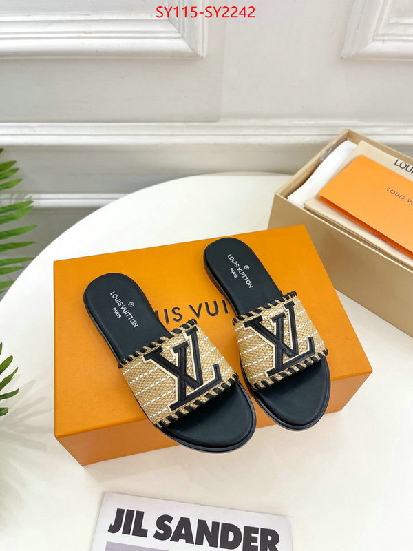 Women Shoes-LV best wholesale replica ID: SY2242 $: 115USD
