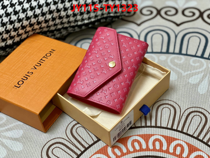 LV Bags(TOP)-Wallet,new designer replica ID: TY1323,$: 115USD