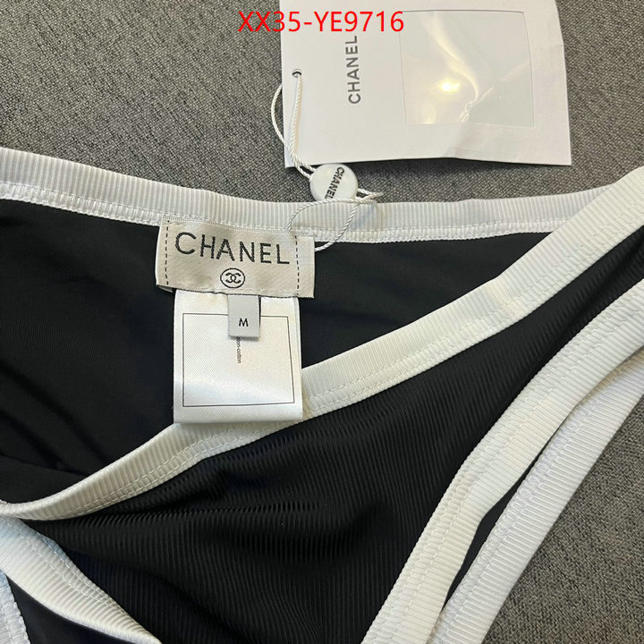 Swimsuit-Chanel,cheap replica ID: YE9716,$: 35USD