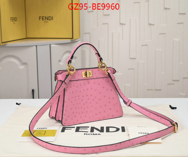 Fendi Bags(4A)-Peekaboo,customize the best replica ID: BE9960,$: 95USD