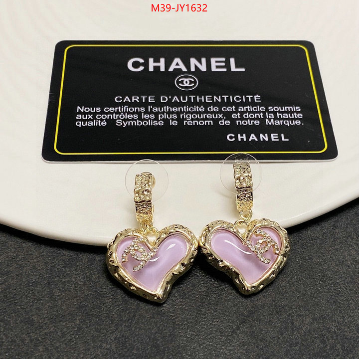 Jewelry-Chanel,fake high quality ID: JY1632,$: 39USD