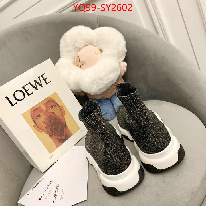 Women Shoes-Balenciaga buy replica ID: SY2602 $: 99USD