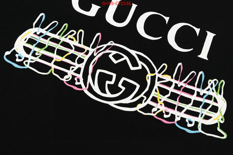 Clothing-Gucci hot sale ID: CY2336 $: 49USD