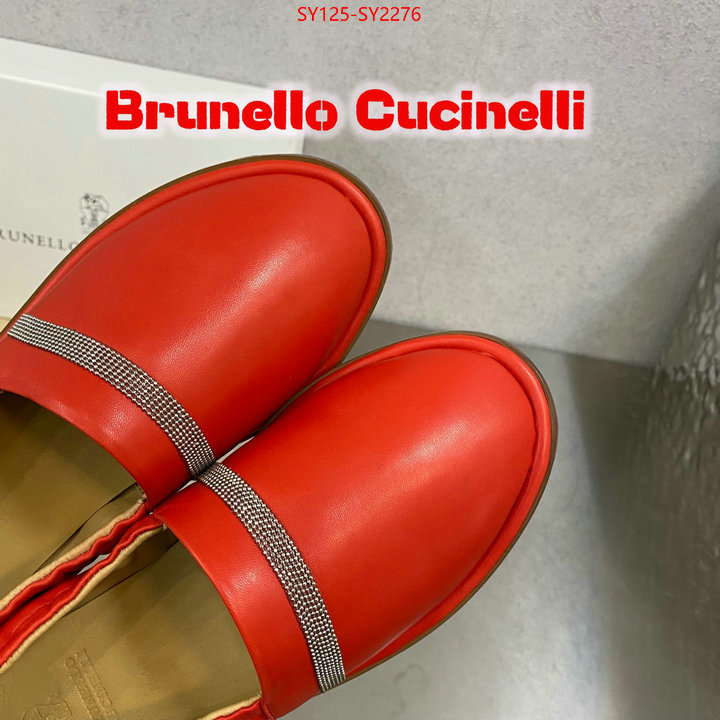 Women Shoes-Brunello cucinelli customize the best replica ID: SY2276 $: 125USD