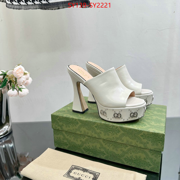 Women Shoes-Gucci shop ID: SY2221 $: 139USD