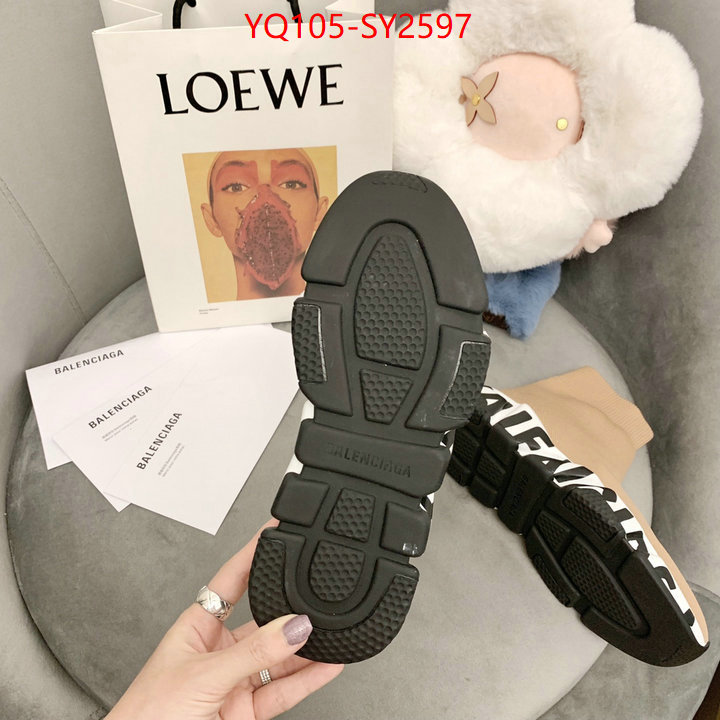 Women Shoes-Balenciaga wholesale imitation designer replicas ID: SY2597 $: 105USD