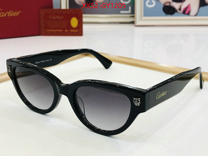 Glasses-Cartier,top fake designer ID: GY1205,$: 52USD