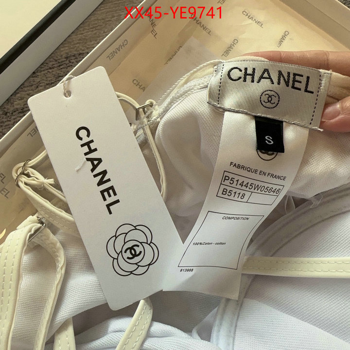 Swimsuit-Chanel,designer fake ID: YE9741,$: 45USD