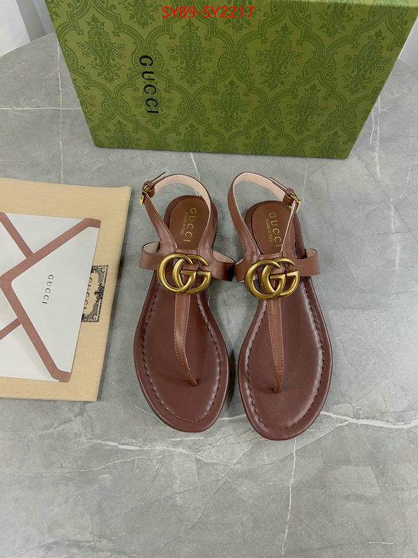 Women Shoes-Gucci designer replica ID: SY2217 $: 89USD