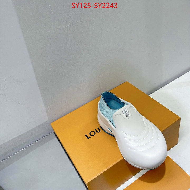 Women Shoes-LV aaaaa quality replica ID: SY2243 $: 125USD