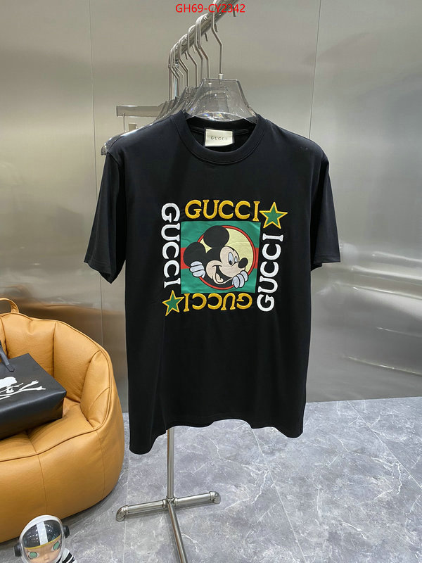 Clothing-Gucci where to buy replicas ID: CY2342 $: 69USD