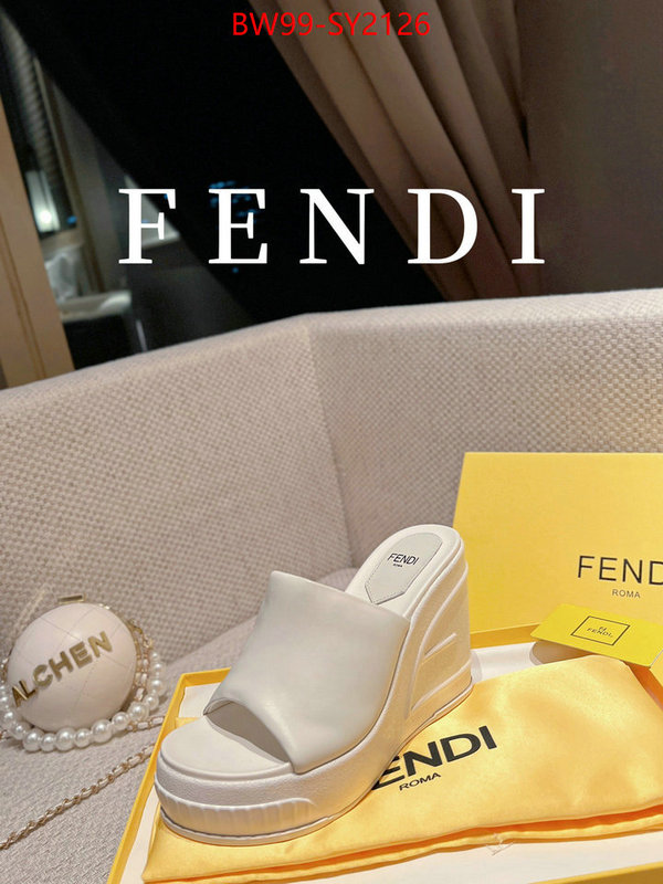 Women Shoes-Fendi shop ID: SY2126 $: 99USD