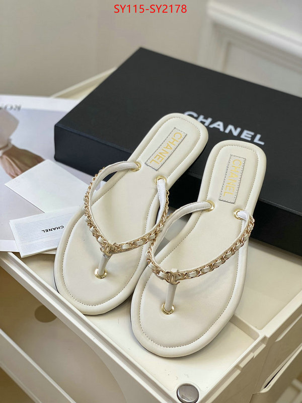 Women Shoes-Chanel can you buy replica ID: SY2178 $: 115USD