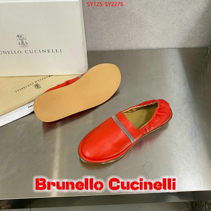 Women Shoes-Brunello cucinelli customize the best replica ID: SY2276 $: 125USD