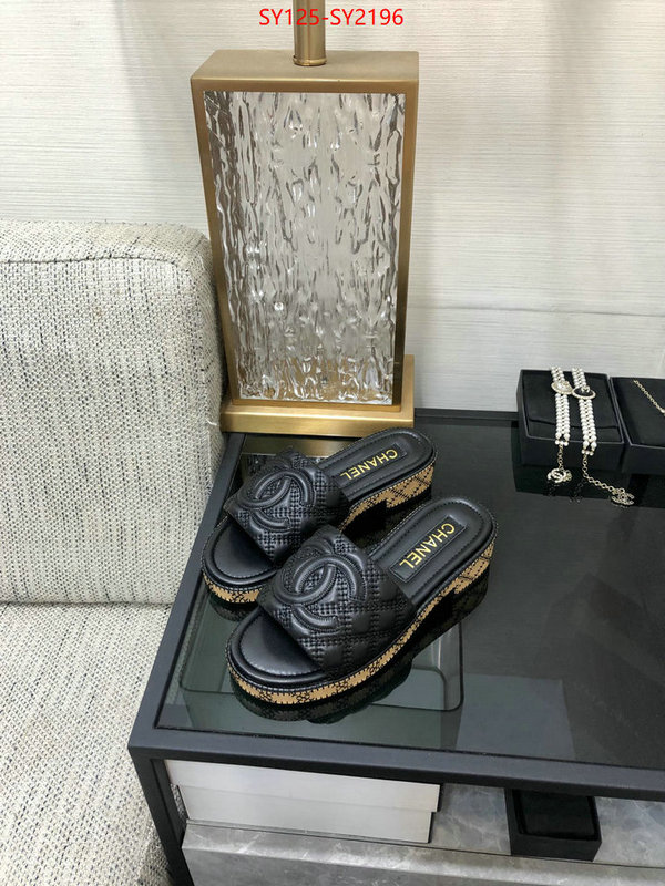 Women Shoes-Chanel where to find the best replicas ID: SY2196 $: 125USD