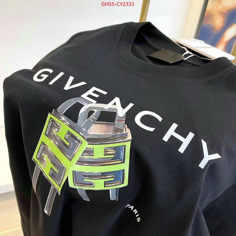 Clothing-Givenchy shop the best high authentic quality replica ID: CY2333 $: 55USD