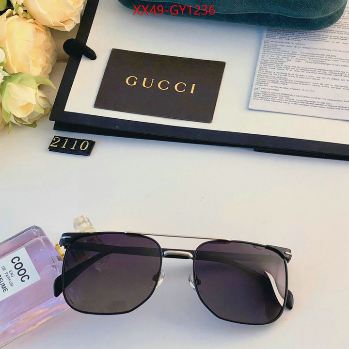 Glasses-Gucci,from china 2023 ID: GY1236,$: 49USD