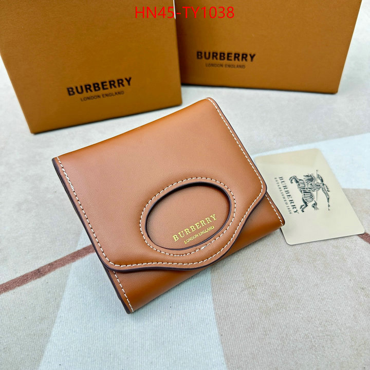 Burberry Bags(4A)-Wallet,fake ID: TY1038,$: 45USD