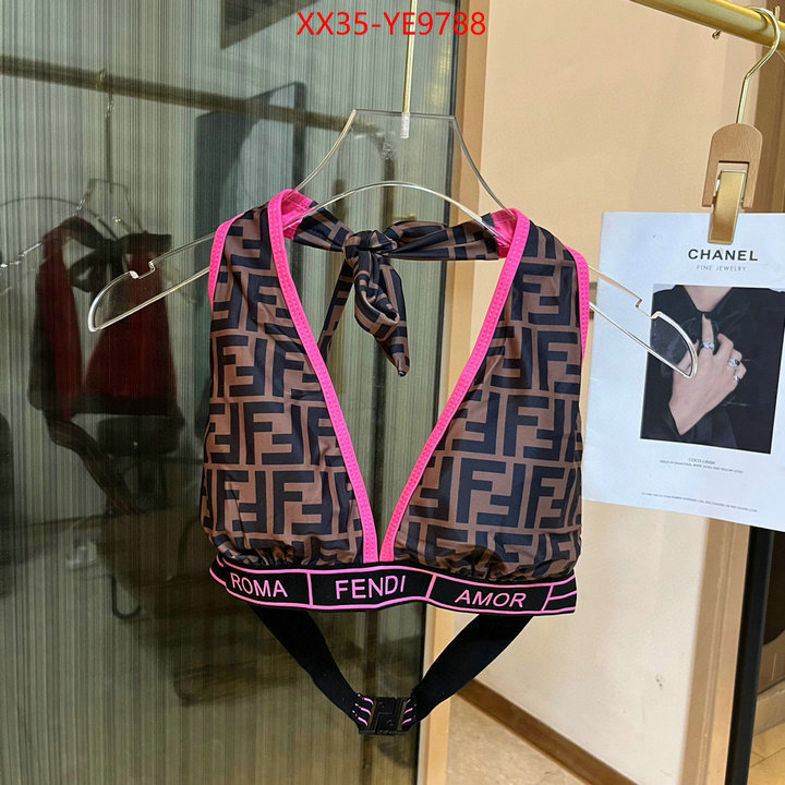 Swimsuit-Fendi,best website for replica ID: YE9788,$: 35USD