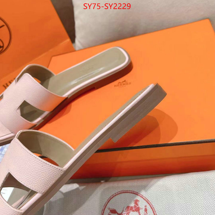 Women Shoes-Hermes best replica new style ID: SY2229 $: 75USD