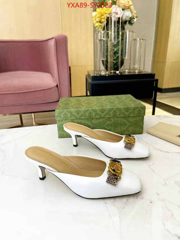 Women Shoes-Gucci top quality fake ID: SY2523