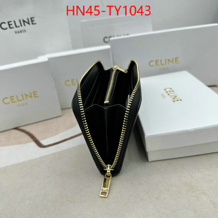 CELINE Bags(4A)-Wallet,replica aaaaa designer ID: TY1043,$: 45USD