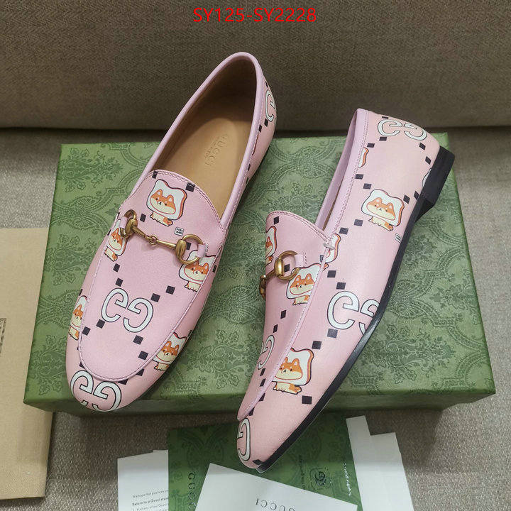 Women Shoes-Gucci best like ID: SY2228 $: 125USD