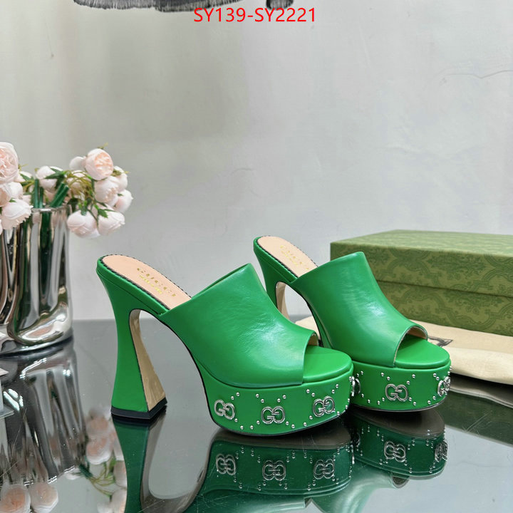 Women Shoes-Gucci shop ID: SY2221 $: 139USD