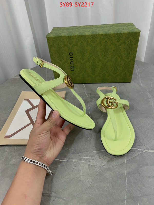 Women Shoes-Gucci designer replica ID: SY2217 $: 89USD