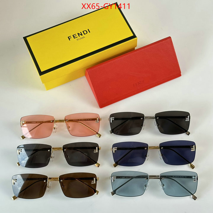 Glasses-Fendi,what is a counter quality ID: GY1411,$: 65USD