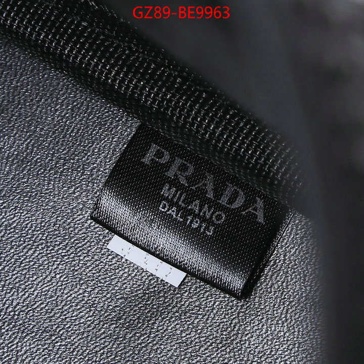 Prada Bags(4A)-Diagonal-,top quality replica ID: BE9963,$: 89USD