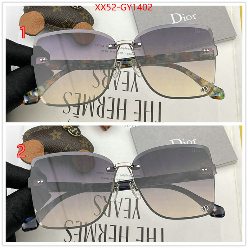 Glasses-Dior,designer high replica ID: GY1402,$: 52USD