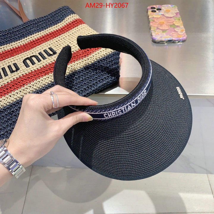 Cap (Hat)-Dior aaaaa+ replica designer ID: HY2067 $: 29USD