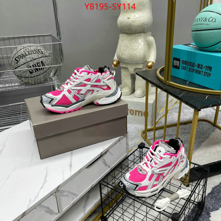 Women Shoes-Balenciaga,highest quality replica ID: SY114,$: 195USD