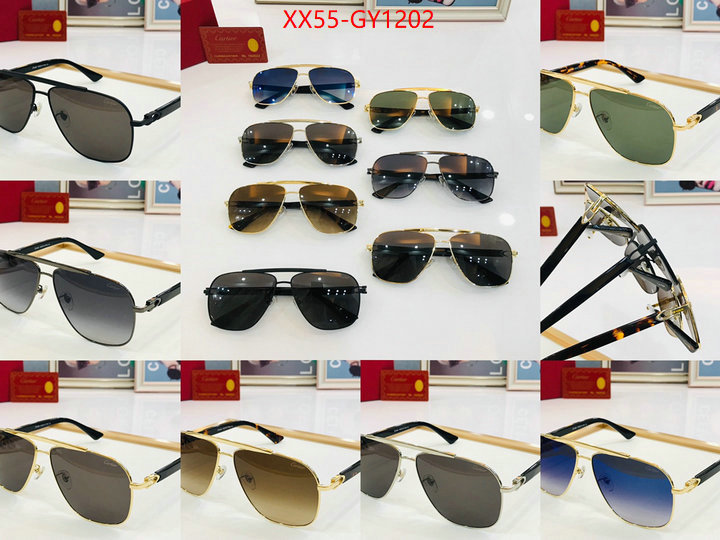 Glasses-Cartier,practical and versatile replica designer ID: GY1202,$: 55USD