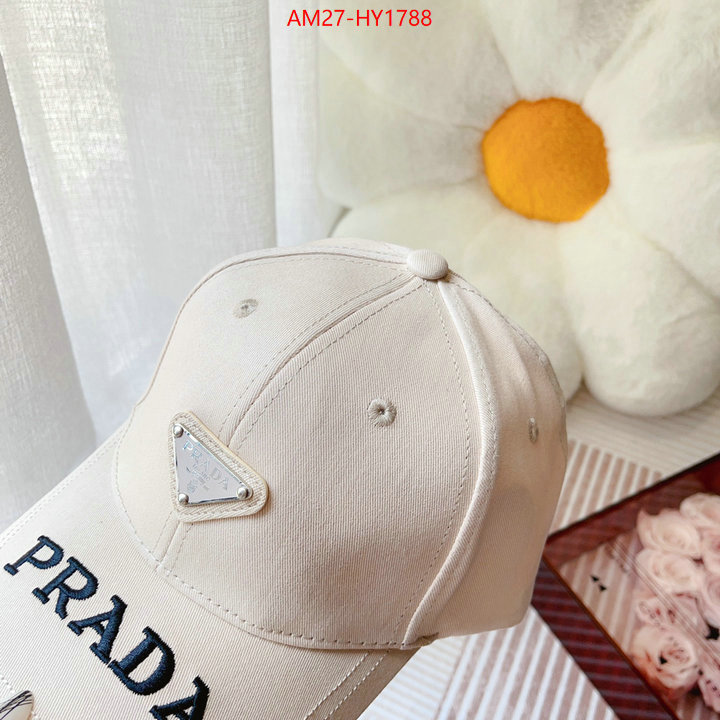 Cap(Hat)-Prada where can i buy the best 1:1 original ID: HY1788 $: 27USD