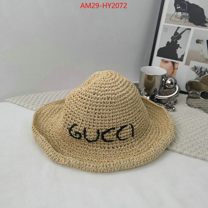 Cap(Hat)-Gucci buy aaaaa cheap ID: HY2072 $: 29USD
