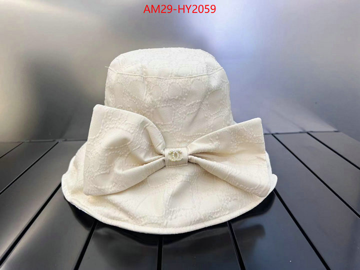 Cap (Hat)-Chanel 2023 luxury replicas ID: HY2059 $: 29USD