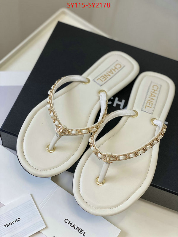 Women Shoes-Chanel can you buy replica ID: SY2178 $: 115USD