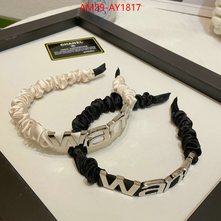 Hair band-Alexander Wang buy luxury 2023 ID: AY1817 $: 29USD