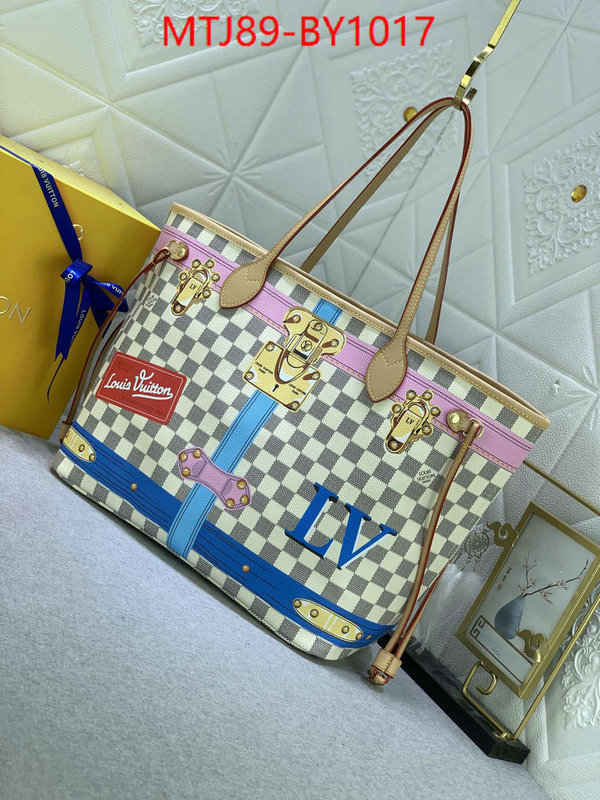 LV Bags(4A)-Neverfull-,we curate the best ID: BY1017,$: 89USD