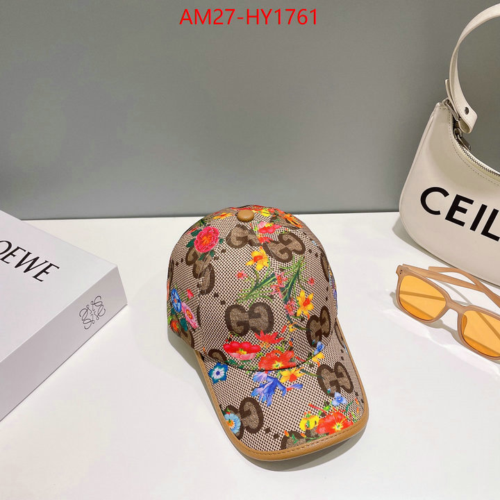 Cap(Hat)-Gucci designer fake ID: HY1761 $: 27USD