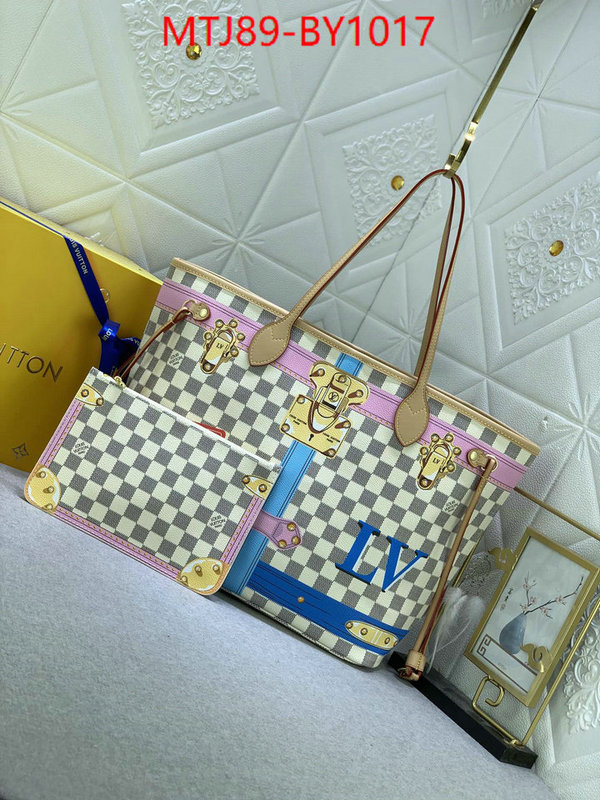 LV Bags(4A)-Neverfull-,we curate the best ID: BY1017,$: 89USD