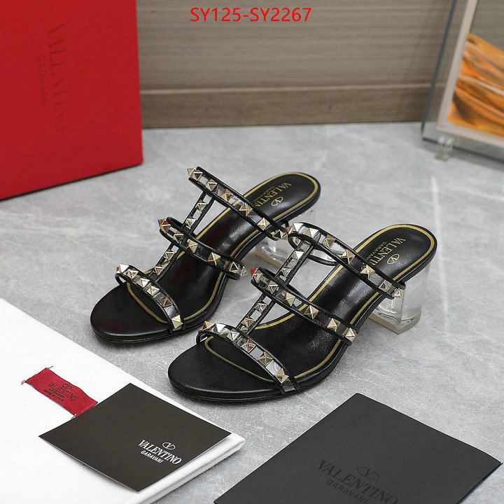 Women Shoes-Valentino replica 2023 perfect luxury ID: SY2267 $: 125USD