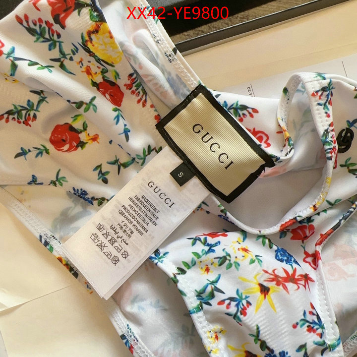 Swimsuit-GUCCI,fake ID: YE9800,$: 42USD