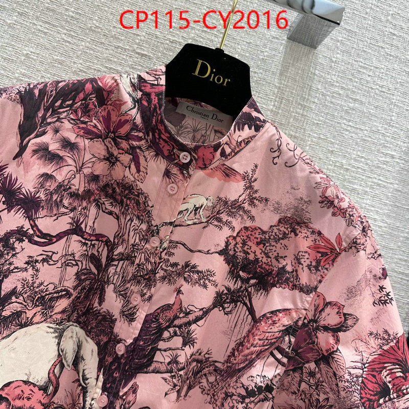 Clothing-Dior wholesale imitation designer replicas ID: CY2016 $: 115USD