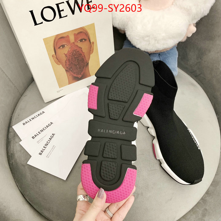 Women Shoes-Balenciaga online sale ID: SY2603 $: 99USD