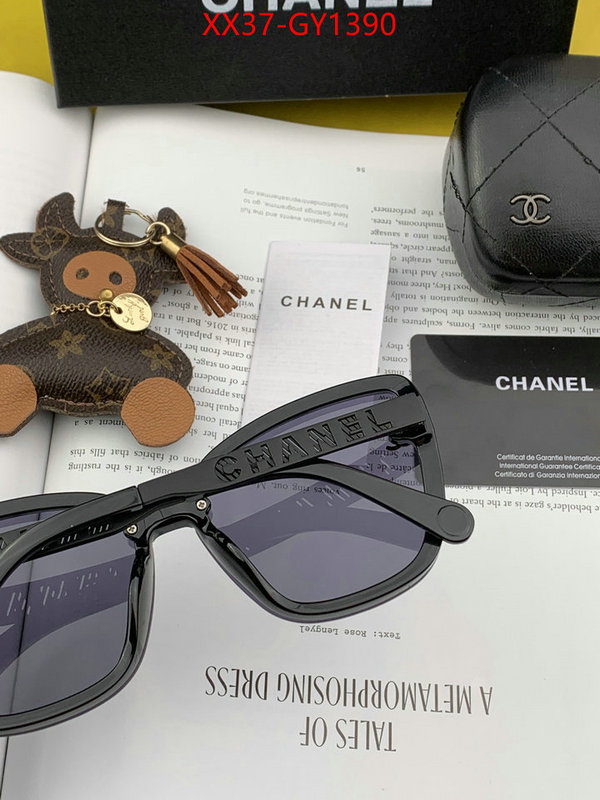 Glasses-Chanel,what is a counter quality ID: GY1390,$: 37USD