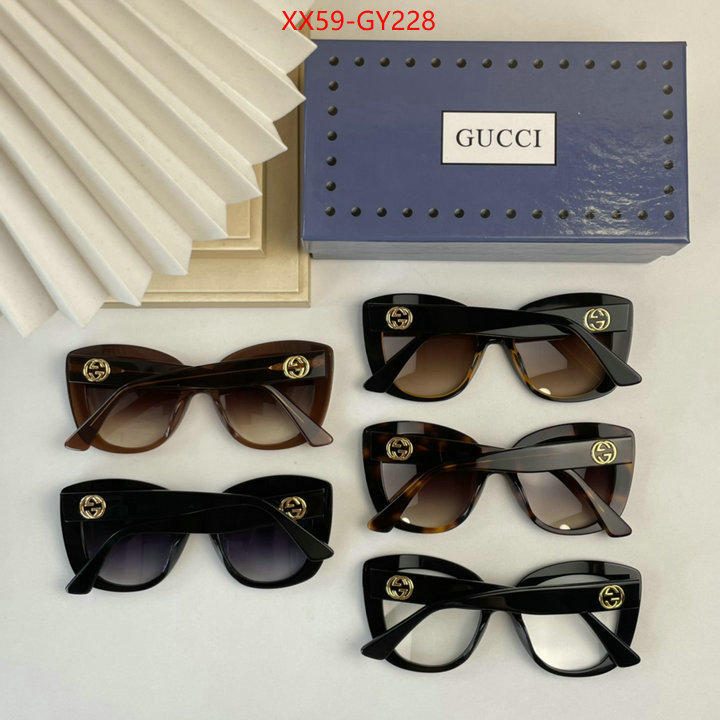 Glasses-Gucci,wholesale china ID: GY228,$: 59USD